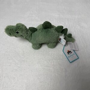 Jellycat Mini Fossilly Stegosaurus RETIRED NWT 8 Inches